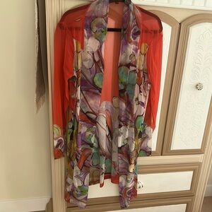 Floral Sheer Women's Top